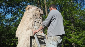 19 Zahájení rekonstrukce pomníku padlým v zaniklé vsi Lipoltov       